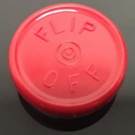 Red 20mm Flip Off Vial Seals By West Pharma