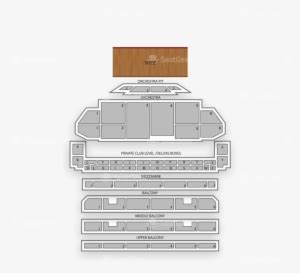 Encore Theater Seating Map