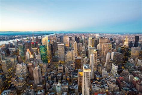 Aerial View Of Downtown Los Angeles Stock Photo Melpomene