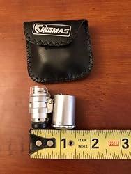 Amazon KINGMAS Mini 60x Microscope Magnifying With LED Light