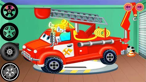 Fire Fighter Fire Rescue Repair Fire Fighter Truck Kids Games