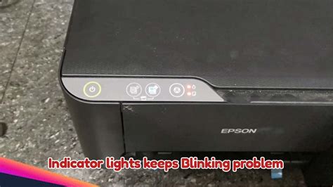 Epson L3210 Ecotank Printer Red Light Blinking Problem And 034004 Error Fix And Solved Youtube