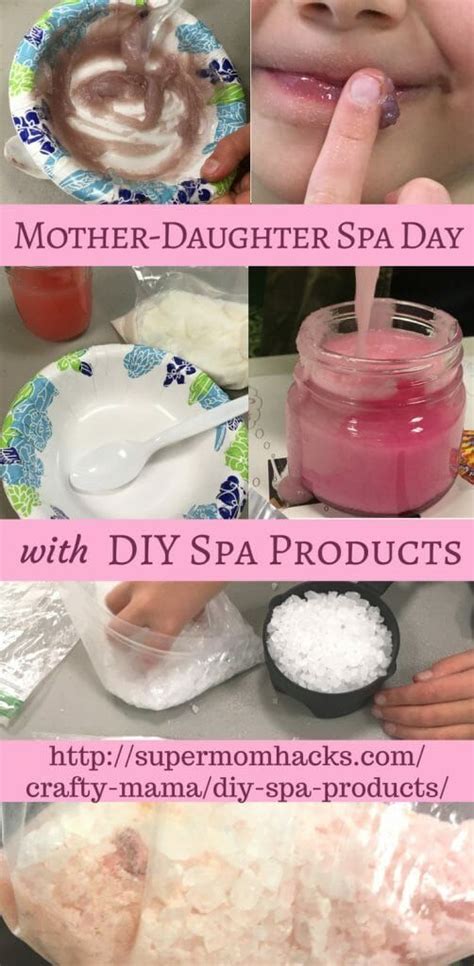 Mother Daughter Spa Day With Diy Spa Products Mother Daughter Spa