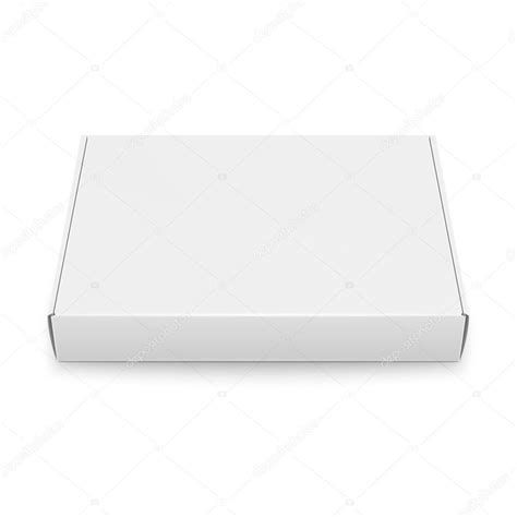 Slim cardboard box template. Stock Vector by ©gruffi 118734004