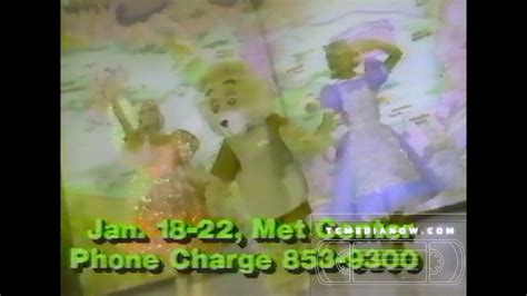 Ice Capades Featuring Teddy Ruxpin 1987 Commercial Youtube