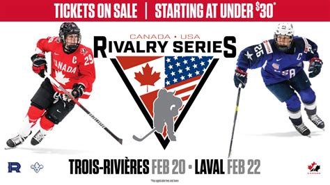 2022-23 Rivalry Series Tickets | Canada's National Women's Team vs ...