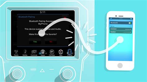 Uconnect How To Pair Your Phone To Bluetooth Connection On