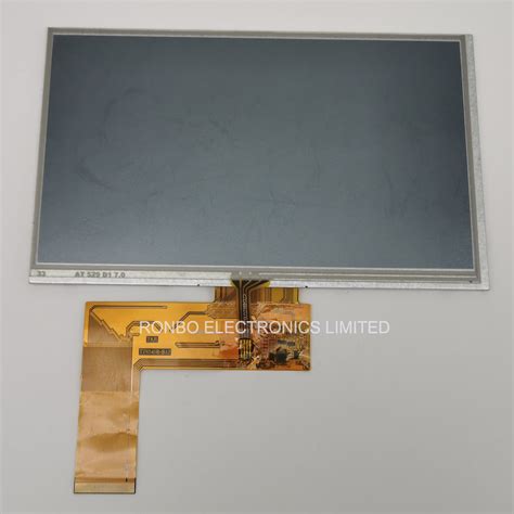 Customized Resistive Touch Industrial LCD Module Resolution 800X480 7 0