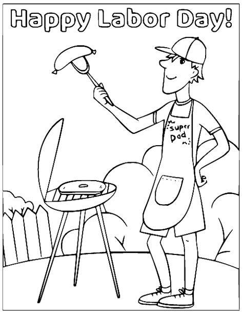 Labor Day Sheets Coloring Page Free Printable Coloring Pages