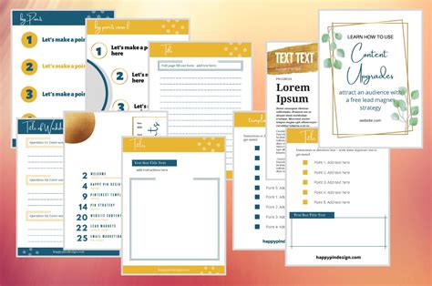 Lead Magnet Templates for Canva - Tell the Trees