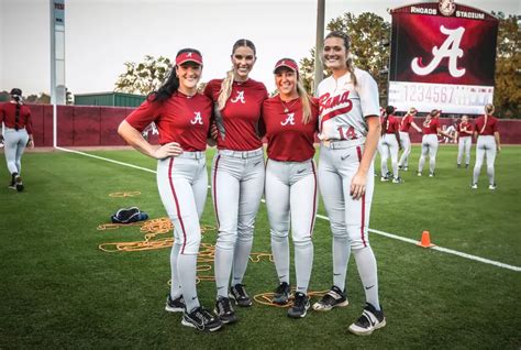 Alabama Softball Senior Days Announced