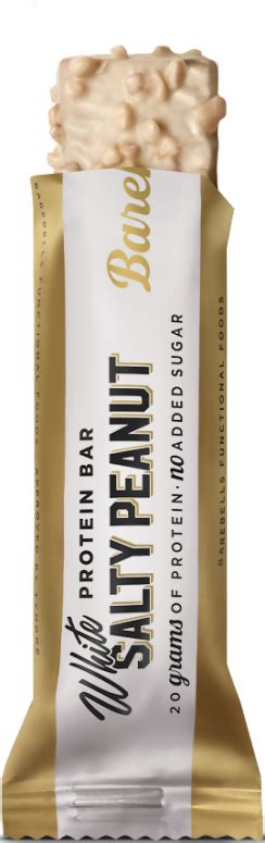 Barebells Protein Bar White Salty Peanut 12 X 55 G What Sup