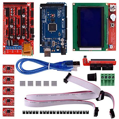 3d Printer Controller Kit For Arduino Reprap Ramps 1 4 2560 Board