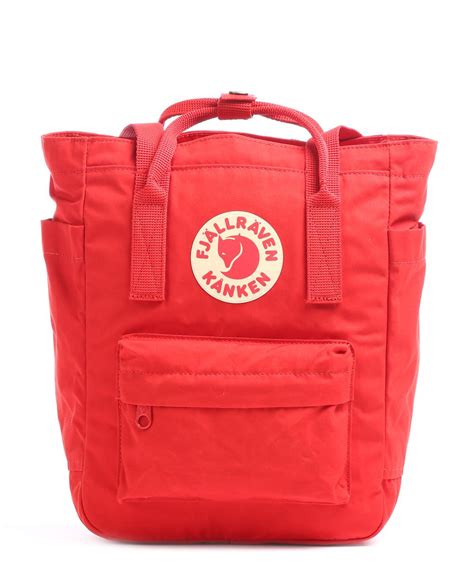 Fjällräven Kånken Totepack Mini Tote Bag Organic Cotton Recycled