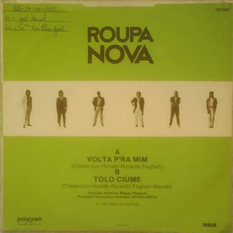 Roupa Nova Volta P Ra Mim Releases Discogs