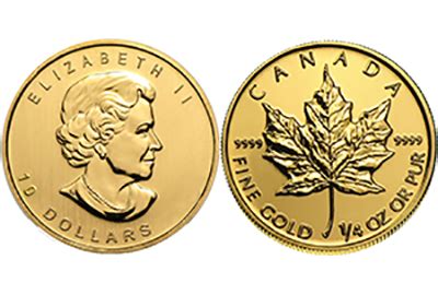 1/4 oz Gold Canadian Maple Leaf | Buy Gold Coins and Gold Bullion New ...