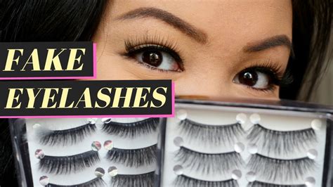 Fake Eyelashes What To Buy How To Apply And Reuse Youtube