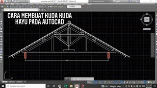 Cara Membuat Kuda Kuda Kayu Di Autocad Doovi