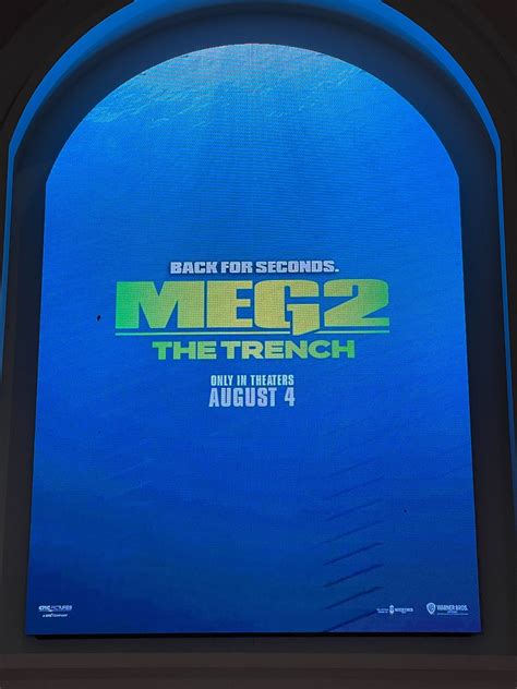 ‘The Meg 2: The Trench’ Gets New Logo at CinemaCon