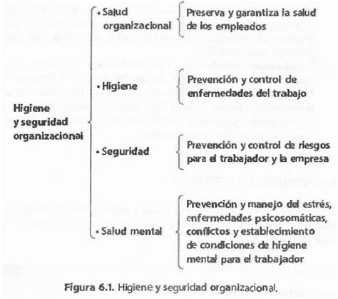 Higiene Y Seguridad Salud Organizacional Mapa Mental