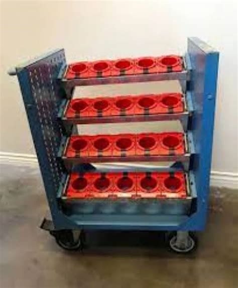 Vertex Mild Steel Tool Holder Trolley For Industrial Model Name