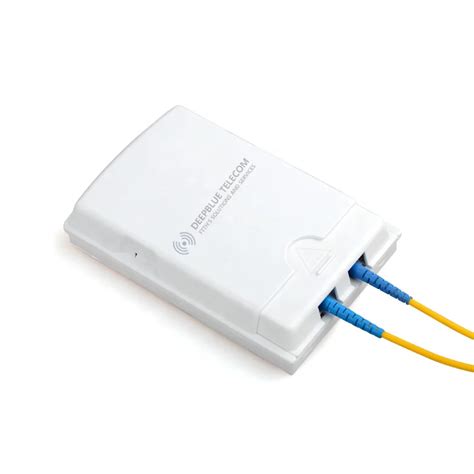 Ftth Roseta Optica Con Adaptador Sc Apc 2 Puertos室内白色fibra Optica