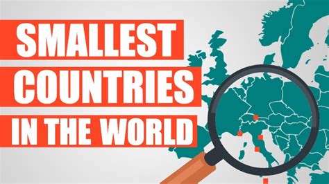 The World S Smallest Countries Youtube