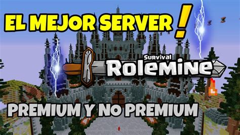 EL MEJOR SERVER Para Minecraft NO PREMIUM Y PREMIUM Survival