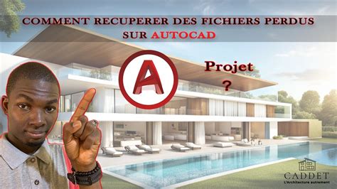 TUTO AUTOCAD COMMENT RECUPER UN FICHIER AUTOCAD PERDU YouTube