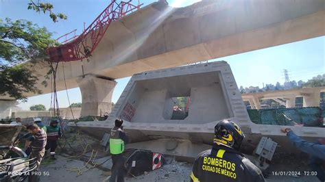 Colapsa estructura del Tren Interurbano México Toluca Proceso