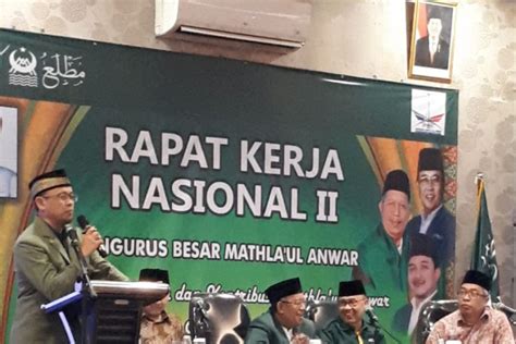 Mathla Ul Anwar Mengajak Komponen Bangsa Menjaga Kondusivitas Tahun