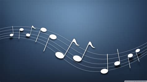 Musical Notes Background Ultra HD Desktop Background Wallpaper for 4K UHD TV : Multi Display ...