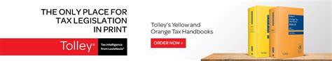 Tolley S Yellow And Orange Tax Handbooks Lexisnexis Uk