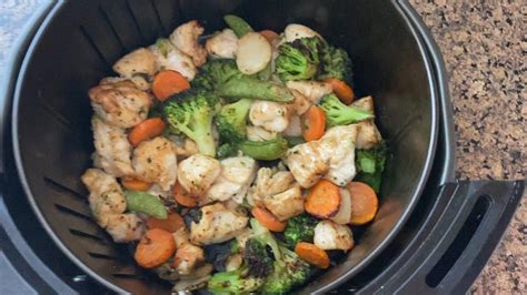 Air Fryer Chicken And Frozen Vegetables Instant Pot Teacher