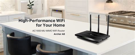 Amazon.com: TP-Link AC1900 Smart WiFi Router (Archer A8) -High Speed MU ...
