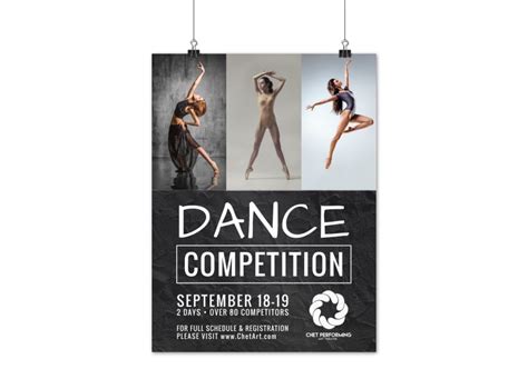 Dance Competition Poster Template | MyCreativeShop