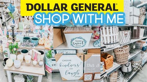 NEW DOLLAR GENERAL HOME DECOR | SHOP WITH ME| FARMHOUSE FINDS | Home ...