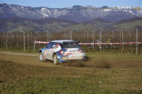 Romagna Simone Caldart Cristina Škoda Fabia Rally2 evo Prealpi