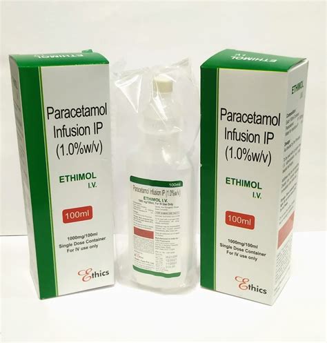 Paracetamol Infusion Ip Mg At Rs In Panchkula Id