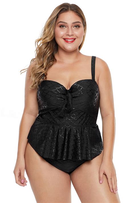 Bikini Z Baskink Wysoki Stan Plus Size Allegro Pl