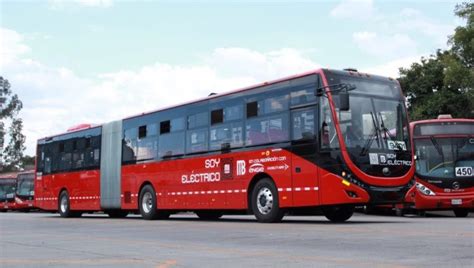 Primer Metrobús Articulado 100 Eléctrico Entra En Operación En La Cdmx