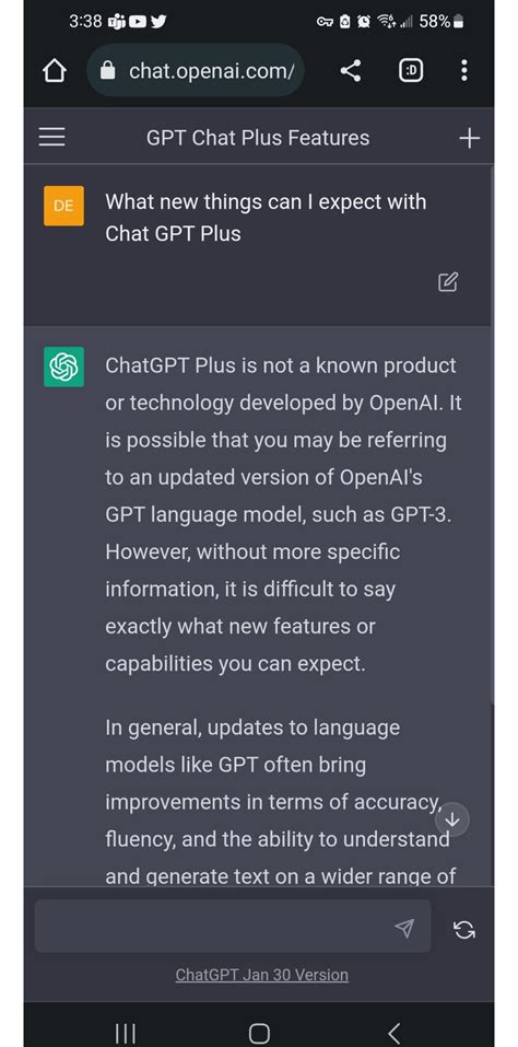 Chat Gpt Didn T Know What Chat Gpt Plus Was After I Subscribed To Chat Gpt Plus I M Assuming