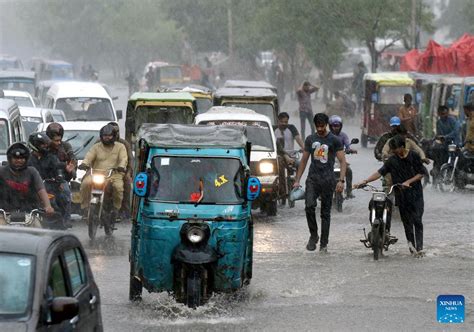 Heavy Rain Hits Southern Pakistani Port City Of Karachi Xinhua