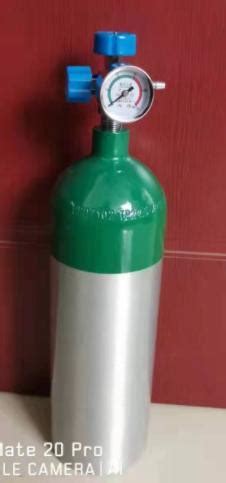 1L Aluminum Small Portable Medical Oxygen Tank Oxygen Tanks Oxygen