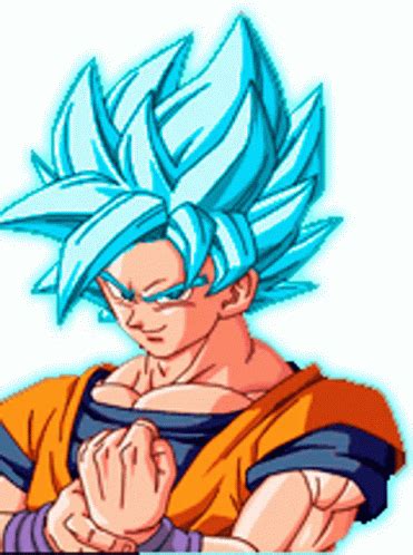 Goku Blue Sticker Goku Blue Descubre Y Comparte