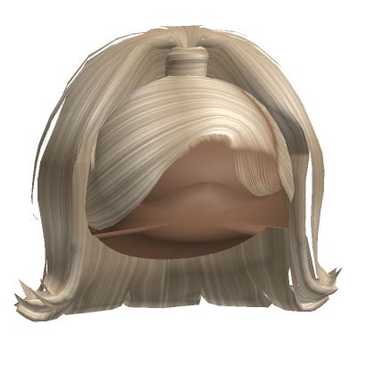 Side Swoop High Ponytail In Blonde Roblox