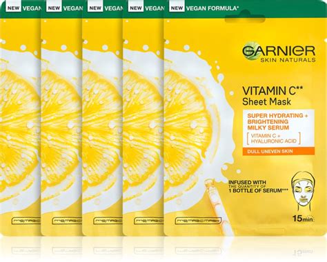 Garnier Skin Naturals Vitamin C Maschera In Tessuto Illuminante E