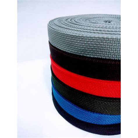 Jual Bisban Tali Webbing Tebal Terbaru Ukuran Cm Roll Panjang