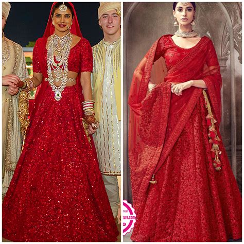 Priyanka Chopra's Wedding Lehenga on a budget! | Priyanka chopra ...