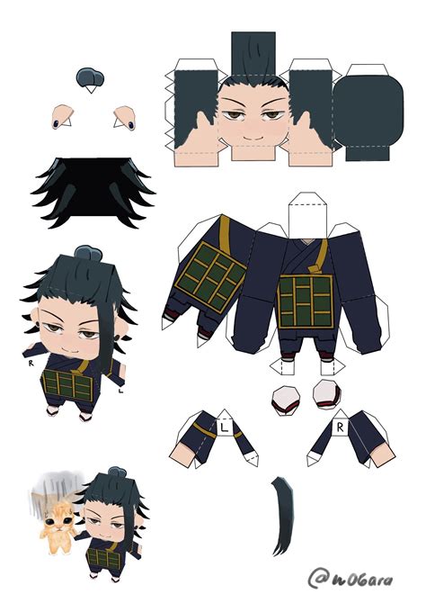 Jujutsu Kaisen Yuji Itadori Papercraft Paperized Crafts Artofit